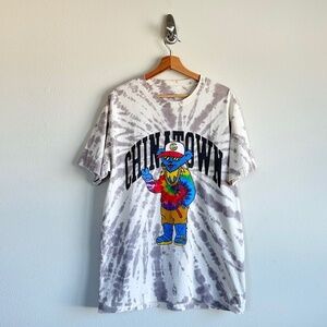 Rare Chinatown Market x Grateful Dead Tie-Dye Bear Arc Logo Tee 🌈🐻 Size Large